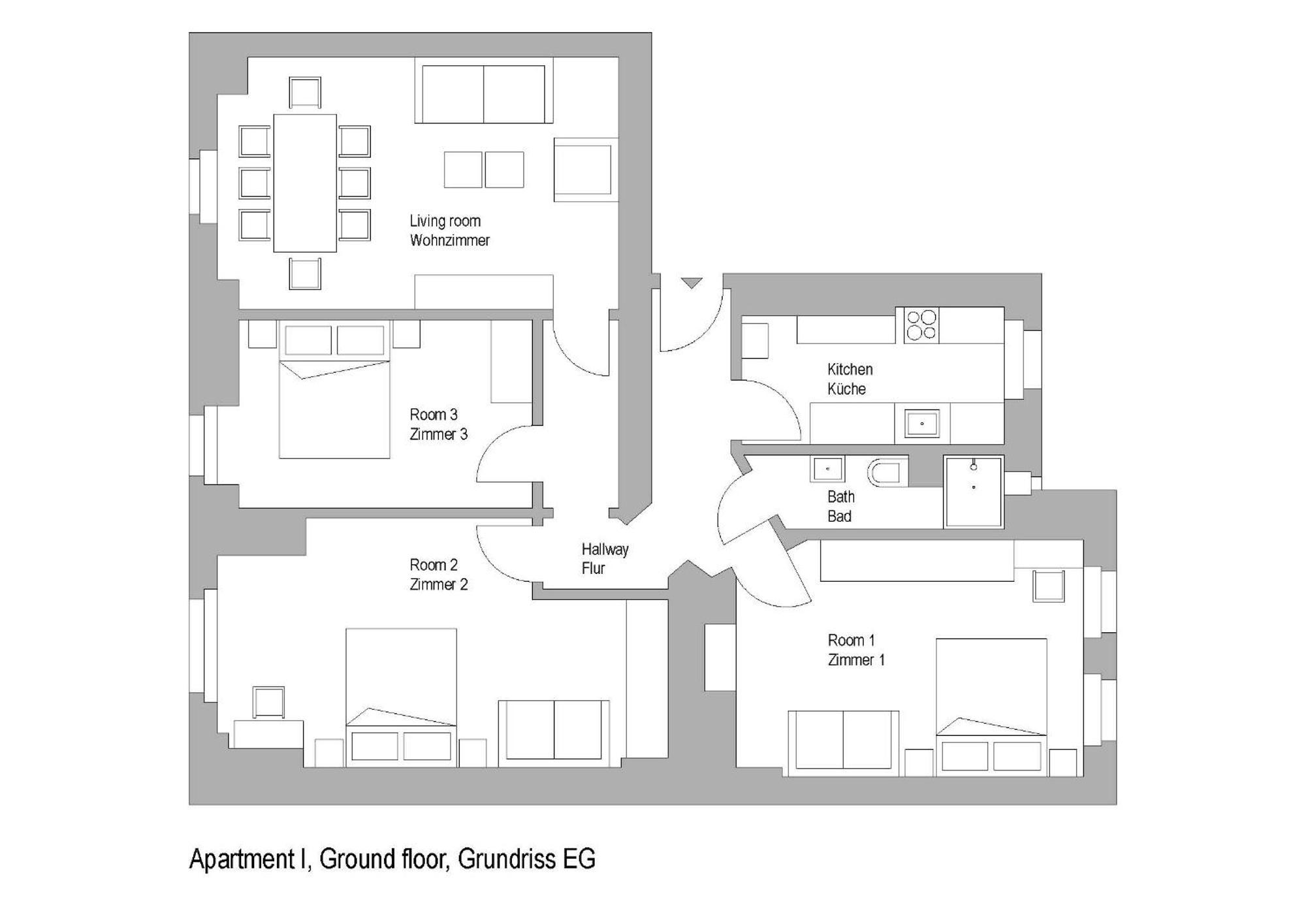 33 I Und N Mitte Appartement Berlijn